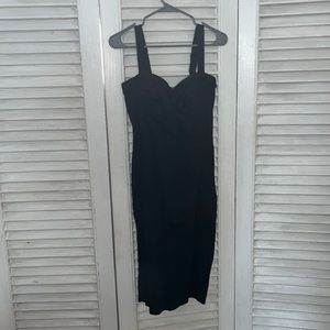 Deadly Dames pinup dress black